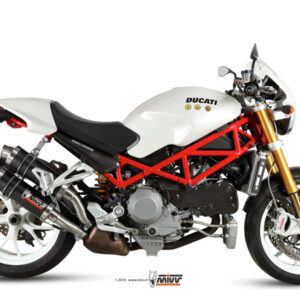 Mivv 2 Slip-On GP carbon Ducati Monster S4Rs 2006-08