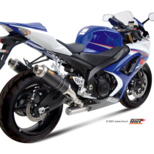 Mivv 2 Slip-On GP carbon Suzuki GSX-R 1000 2007-08
