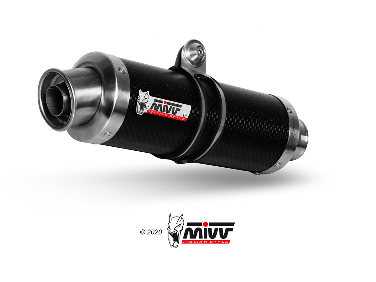 Mivv 2 Slip-On GP carbon Yamaha TDM 900 2002-14