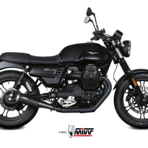 Mivv 2 Slip-On Ghibli black Moto Guzzi V7 III 2017-20
