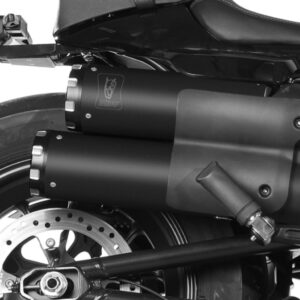 Mivv 2 Slip-On HR-1 Black Harley Davidson Sportster S 2021-24