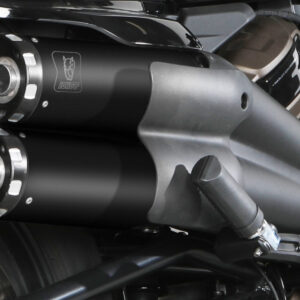 Mivv 2 Slip-On HR-1 Black Harley Davidson Sportster S 2021-24