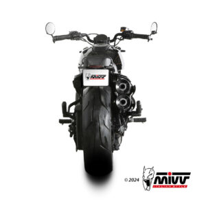 Mivv 2 Slip-On HR-1 Black Harley Davidson Sportster S 2021-24