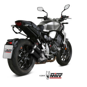 Mivv 2 Slip-On Mk3 Black Honda CB 1000 R 2018-24