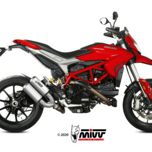 Mivv 2 Slip-On Mk3 St. Steel Ducati Hypermotard 939 2016-18