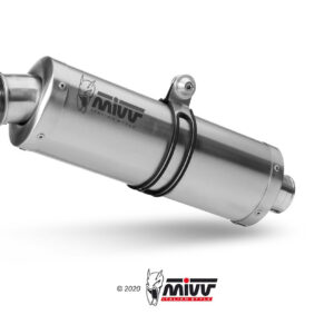 Mivv 2 Slip-On Oval St. Steel Yamaha TDM 900 2002-14