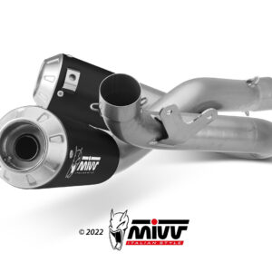 Mivv 2 Slip-On X-M1 black Ducati Streetfighter V4 2020-22