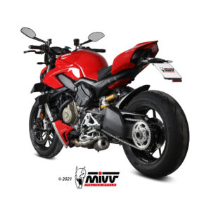 Mivv 2 Slip-On X-M1 titan Ducati Streetfighter V4 2020-22