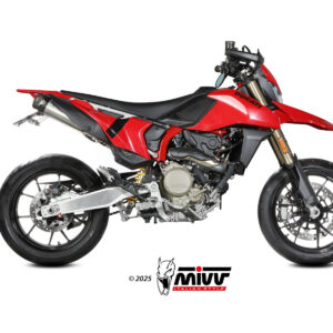 Mivv 2 Slip-On X-M5 Titanio Ducati Hypermotard 698 MONO 2024-2025