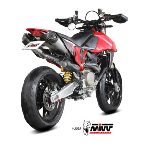 Mivv 2 Slip-On X-M5 Titanio Ducati Hypermotard 698 MONO 2024-2025