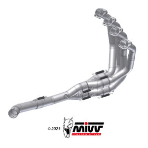 Mivv Colectores no kat (Compatible con silenciosos Mivv y de serie) Kawasaki Z900 2020-24
