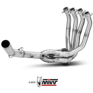 Mivv Colectores no kat (Compatible con silenciosos Mivv y de serie) Kawasaki Z900 RS 2018-25