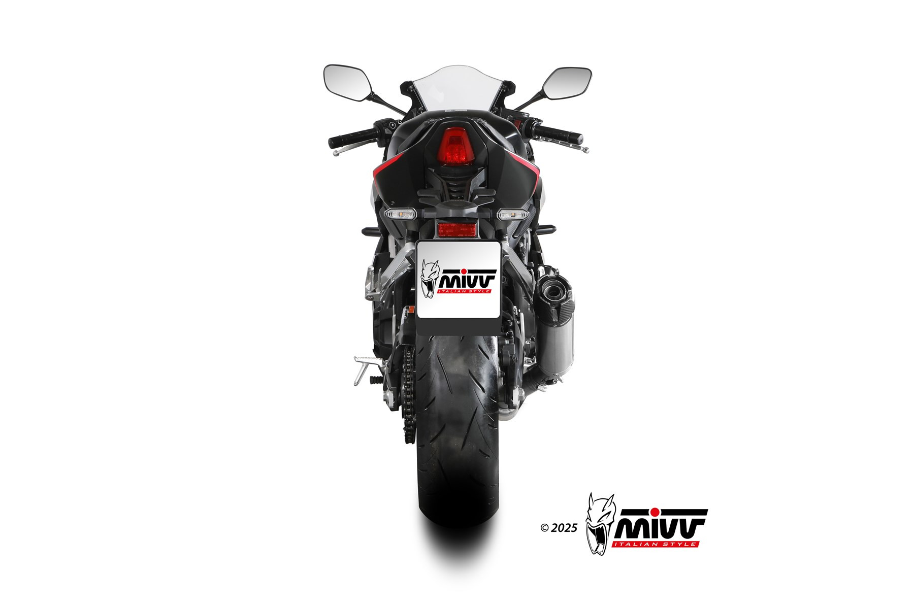 Mivv Escape Completo 4x2x1 GP Pro carbono Honda CB 650 R 2024-25