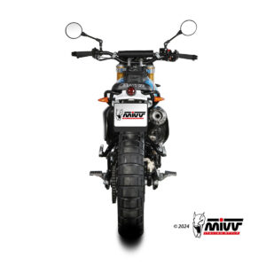 Mivv Full System 1x1 X-M1 Black FANTIC CABALLERO 500 2021-24