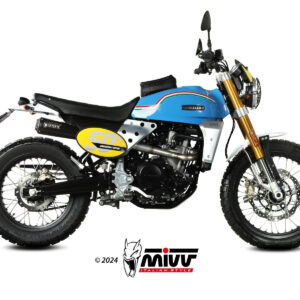 Mivv Full System 1x1 X-M1 Black FANTIC CABALLERO 500 2021-24