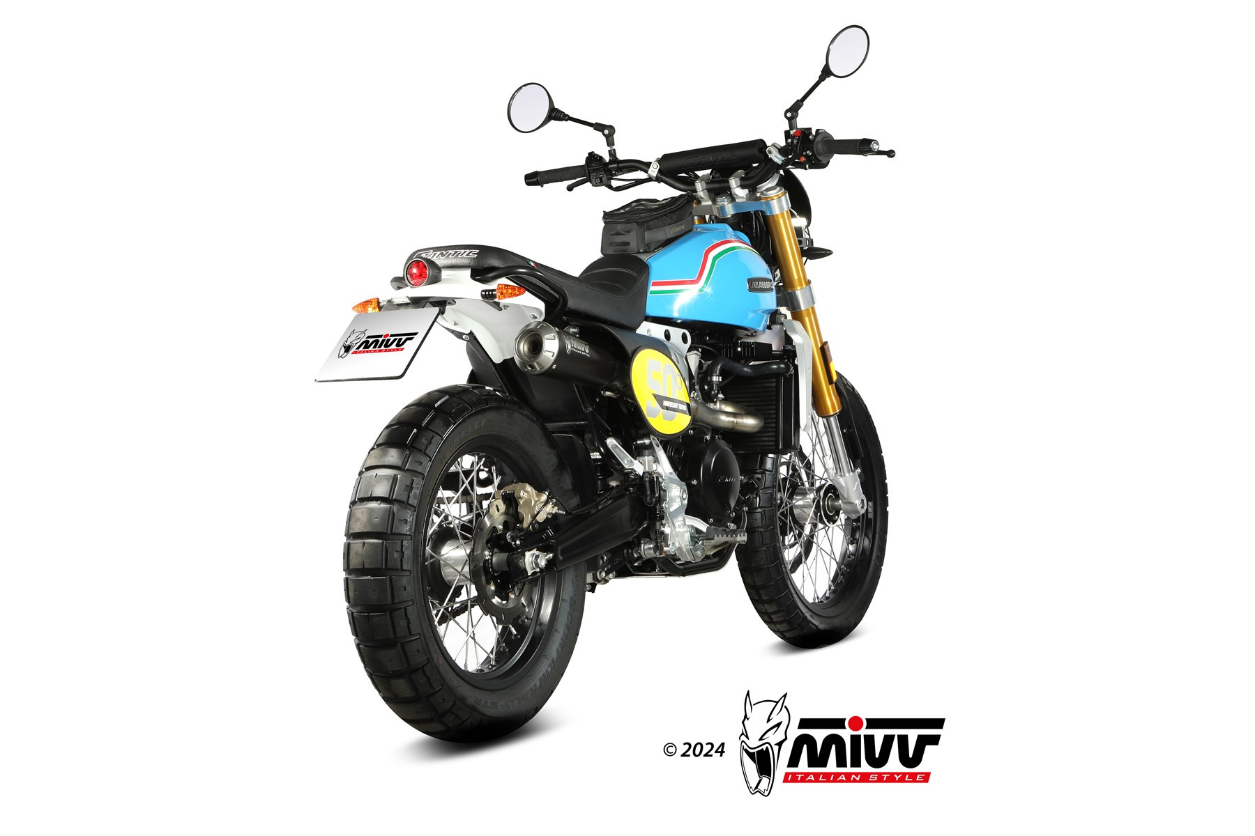 Mivv Slip-On Suono Titanio Ducati Multistrada V4 1100 / S 2021-24