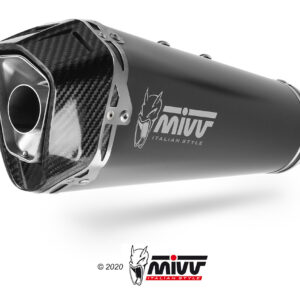 Mivv Full System 2x1 DELTA RACE BLACK YAMAHA MT-07 2025-