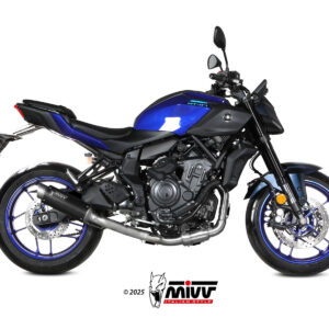Mivv Full System 2x1 GPpro BLACK YAMAHA MT-07 2025-