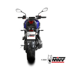 Mivv Full System 2x1 GPpro BLACK YAMAHA MT-07 2025-