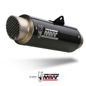 Mivv Full System 2x1 GPpro CARBON YAMAHA MT-07 2025-