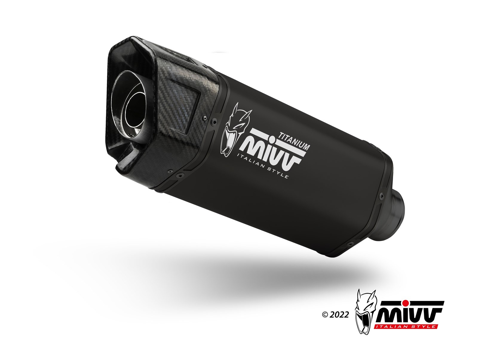 Mivv Full System 2x1 SR-1 BLACK TITANIUM YAMAHA T-MAX 560 2025-