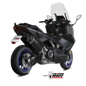Mivv Full System 2x1 SR-1 BLACK YAMAHA T-MAX 560 2025-