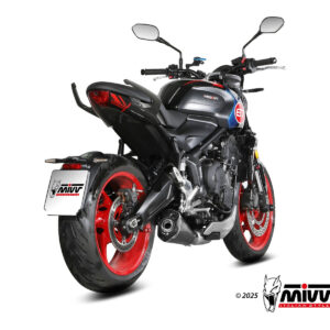Mivv Full System 3x1 DELTA RACE BLACK TRIUMPH TRIDENT 660 2025-