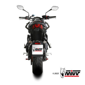 Mivv Full System 3x1 X-M5 BLACK TRIUMPH TRIDENT 660 2025-
