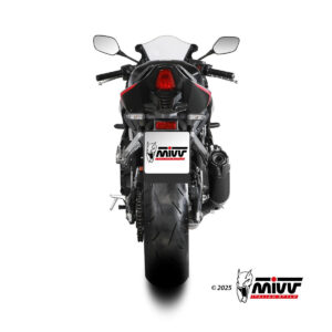 Mivv Full System 4x2x1 AK-1 BLACK con Tapa Carbono HONDA CB 650 R 2024-25
