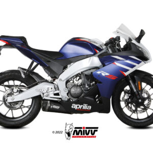 Mivv Full system 1x1 Delta Race Black Aprilia RS 125 2021-24