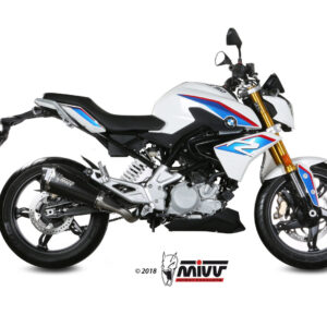 Mivv Full system 1x1 Delta Race Black BMW G 310 R 2018-24