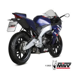 Mivv Full system 1x1 Delta Race Black Aprilia RS 125 2021-24