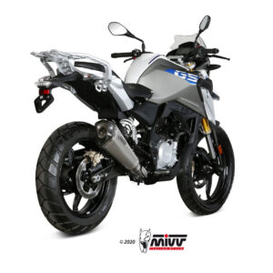 Mivv Full system 1x1 Delta Race St. Steel BMW G 310 GS 2017-24