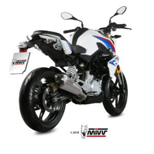 Mivv Full system 1x1 Delta Race St. Steel BMW G 310 R 2018-24