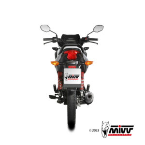 Mivv Full system 1x1 GP Black Honda CB 125 F 2021-24