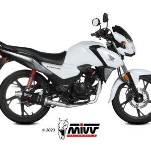 Mivv Full system 1x1 GP Black Honda CB 125 F 2021-24