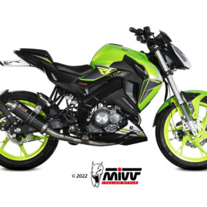 Mivv Full system 1x1 GP Black Keeway RKF 125 2021-24