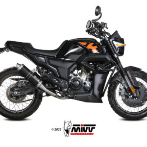 Mivv Full system 1x1 GP Black Zontes ZT 125 GK 2021-24