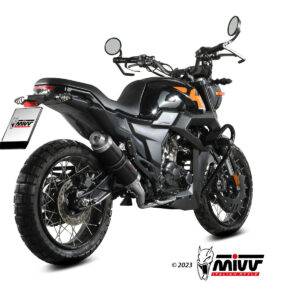 Mivv Full system 2x1 SR-1 Black Yamaha T-MAX 560 2022-24 (colector negro)