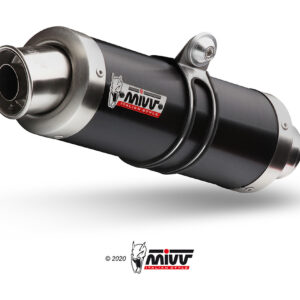 Mivv Full system 2x1 SR-1 Black Yamaha T-MAX 560 2022-24 (colector negro)