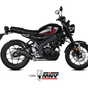 Mivv Full system 1x1 GP CARBON con tapa en carbono YAMAHA XSR 125 2022-24