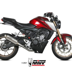 Mivv Full system 1x1 GP Pro Titan Honda CB 125 R 2021-24