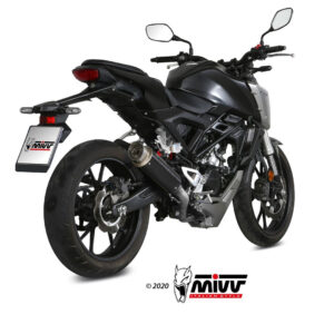 Mivv Full system 1x1 GP Pro black Honda CB 125 R 2018-20