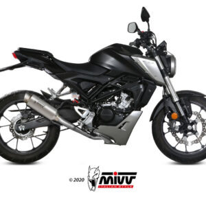Mivv Full system 1x1 GP Pro titan Honda CB 125 R 2018-20