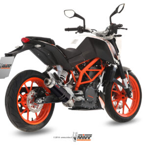 Mivv Full system 1x1 GP black KTM 390 Duke 2013-16