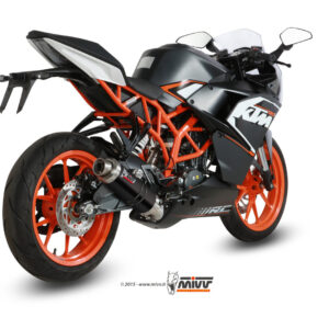 Mivv Full system 1x1 GP black KTM RC 125 2014-16