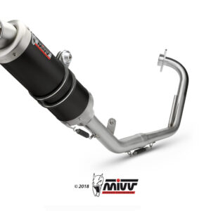 Mivv Full system 1x1 GP black Yamaha YZF R125 2008-13