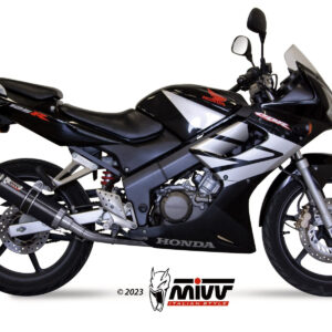 Mivv Full system 1x1 GP black con tapa carbono Honda CBR 125 R 2004-10