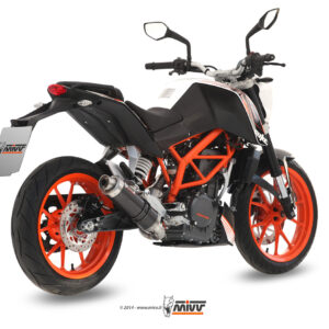 Mivv Full system 1x1 GP carbon KTM 390 Duke 2013-16