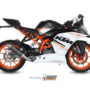 Mivv Full system 1x1 GP carbon KTM RC 390 2014-16